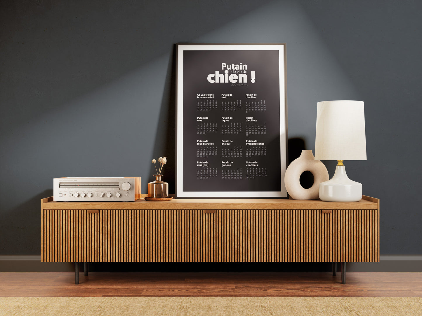 Affiche P****n de vie de chien