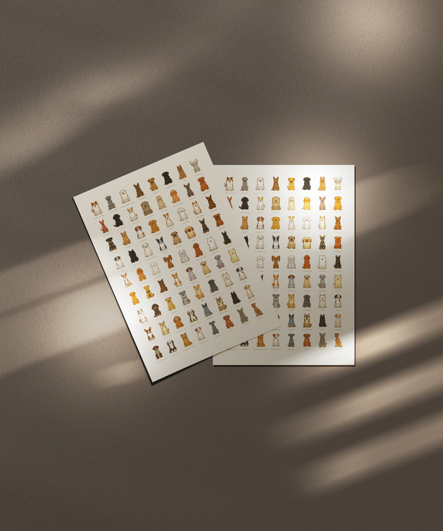 Minimalist Poster 72 Breeds #2